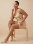 stretchable high waisted body shaper